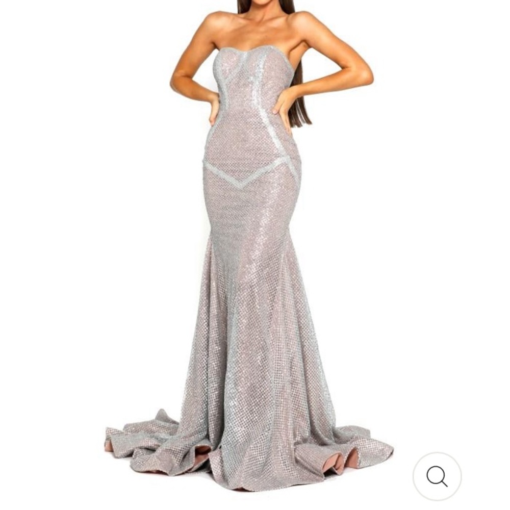 Portia and Scarlett PS1968 prom dress - Picture 4 of 8